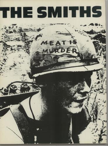 The Smiths Meat Is Murder + Poster UK book (198378) 20424